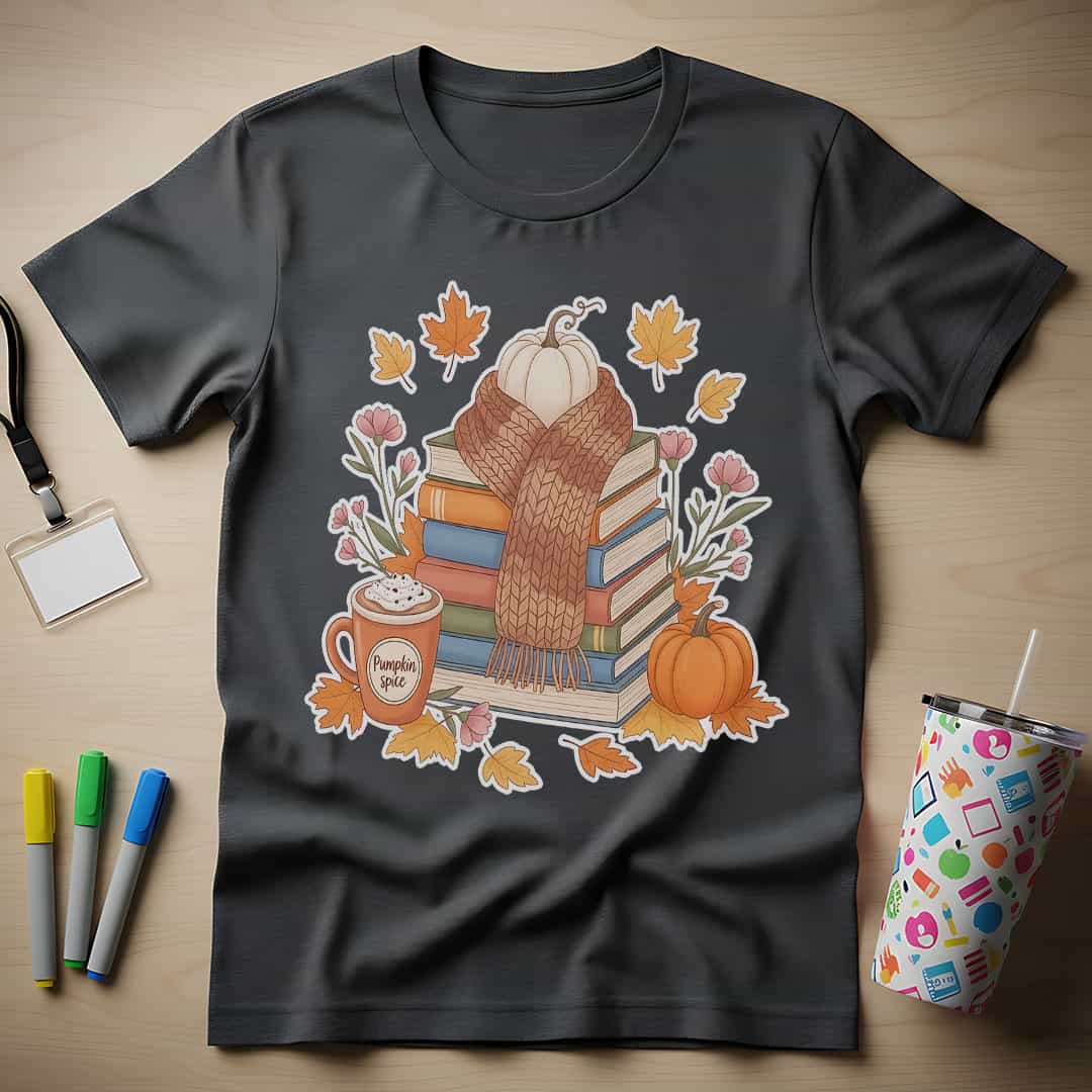 Fall Books T-Shirt