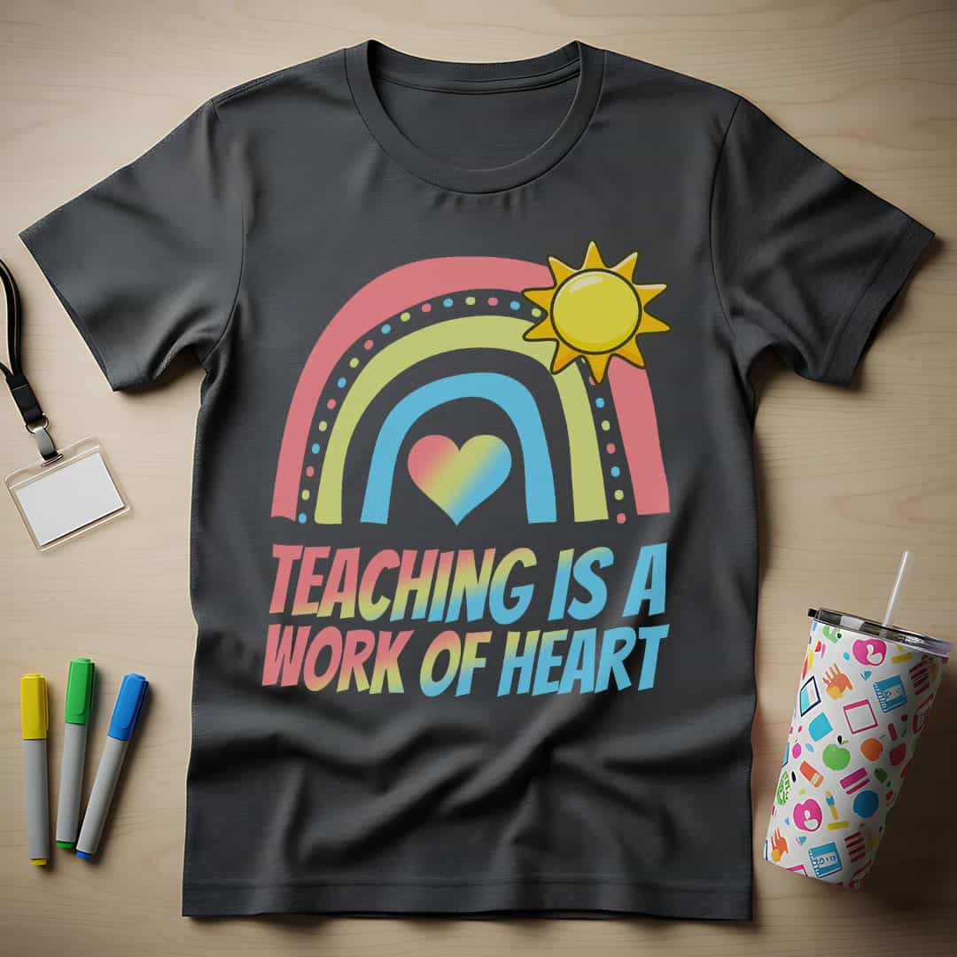 Teaching Is Heart Work T-Shirt