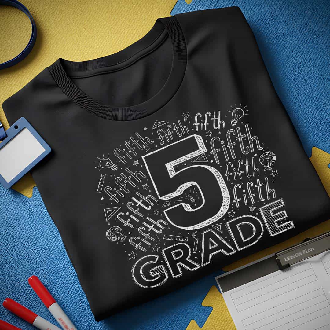 5th Grade Sketch T-Shirt
