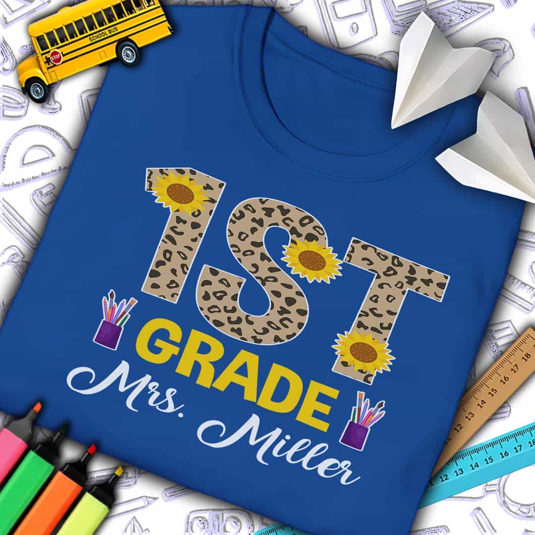 Custom 1st Grade T-Shirt