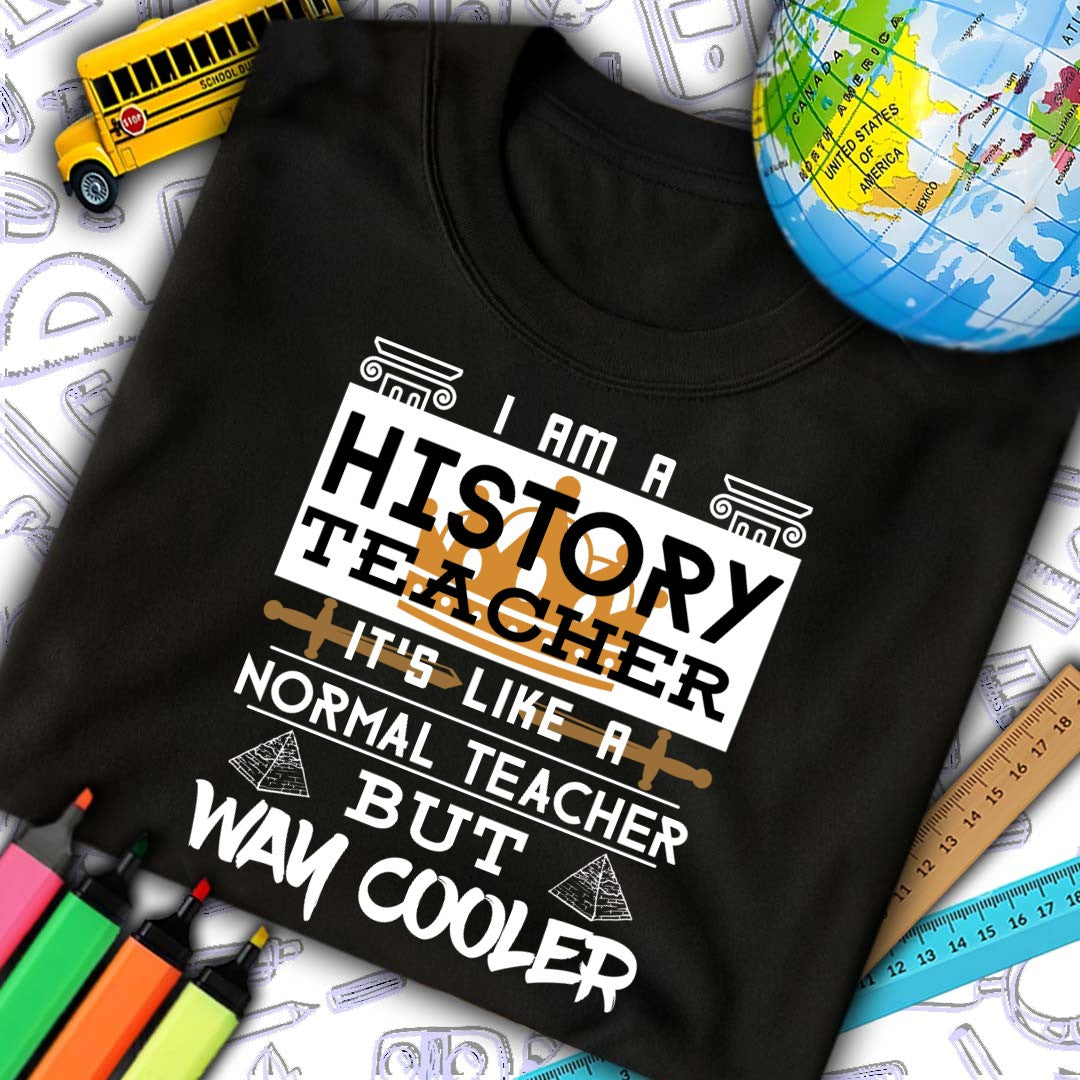 History Teacher Cooler T-Shirt