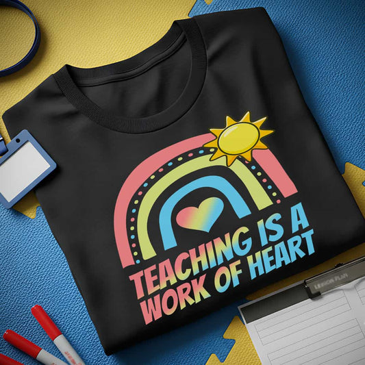 Teaching Is Heart Work T-Shirt