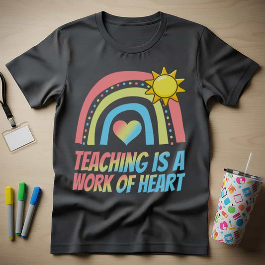 Teaching Is Heart Work T-Shirt