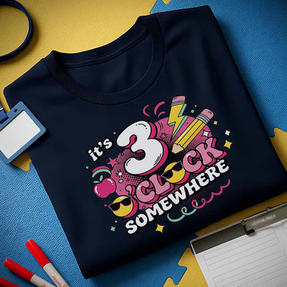 3 O'Clock T-Shirt