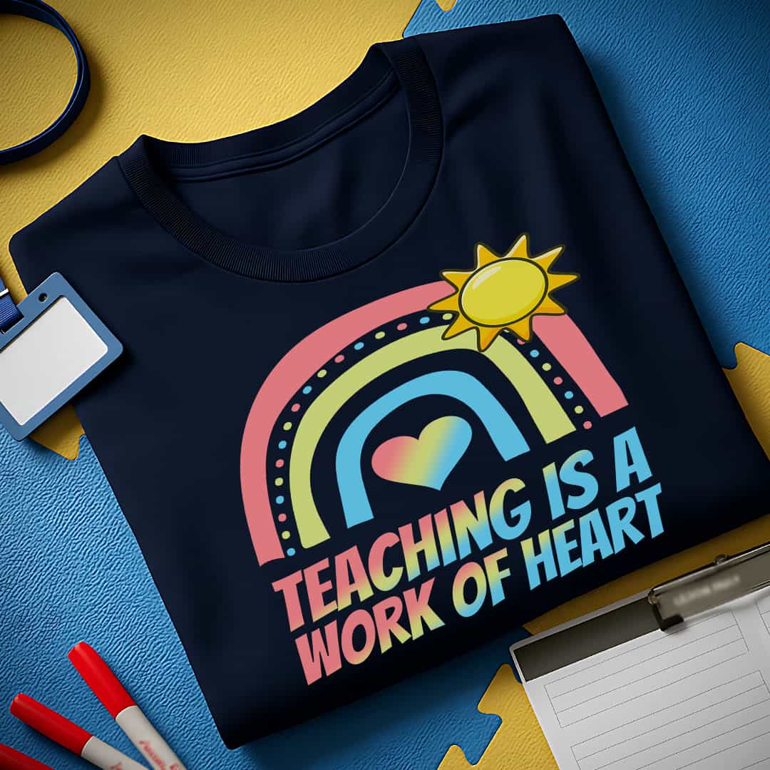 Teaching Is Heart Work T-Shirt