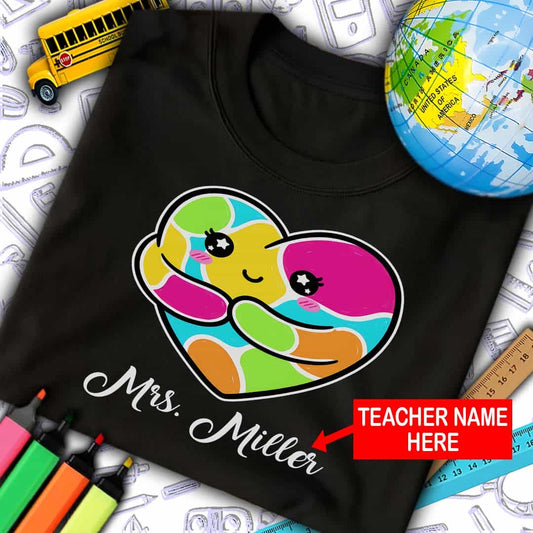 Custom Heart Hug T-Shirt