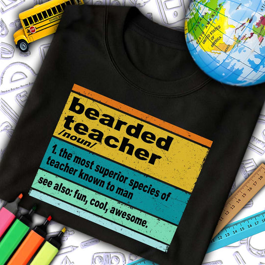 Bearded Teacher T-Shirt