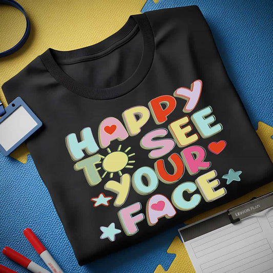 Happy To See Your Face T-Shirt