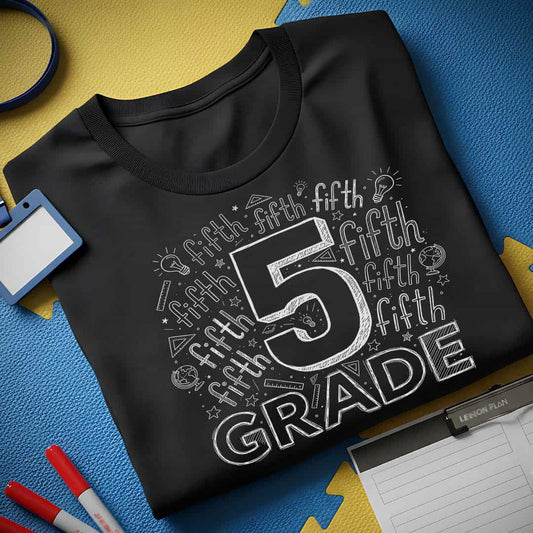 5th Grade Sketch T-Shirt
