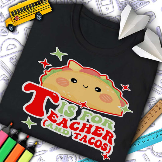 Teacher And Tacos T-Shirt