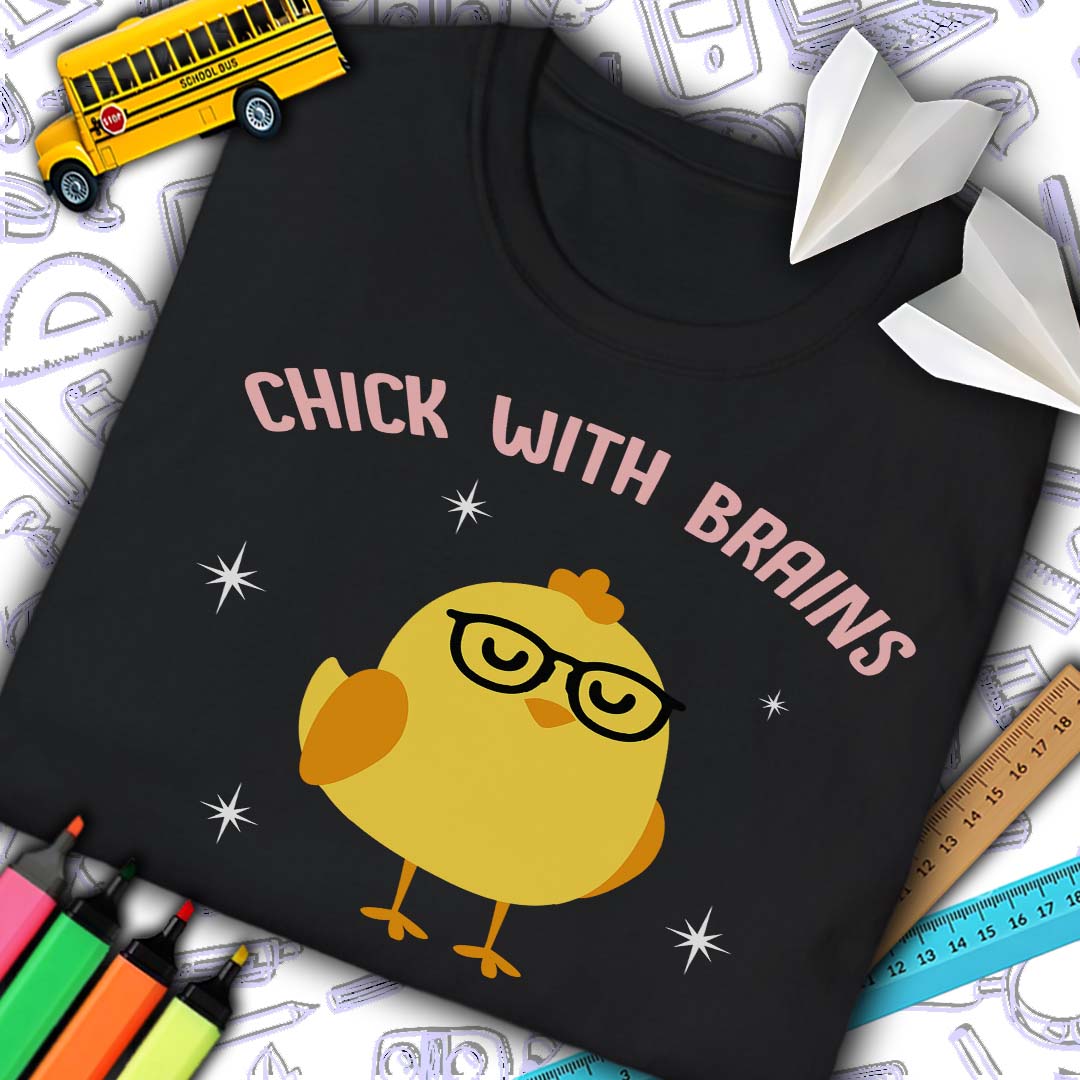 Chicks With Brains T-Shirt