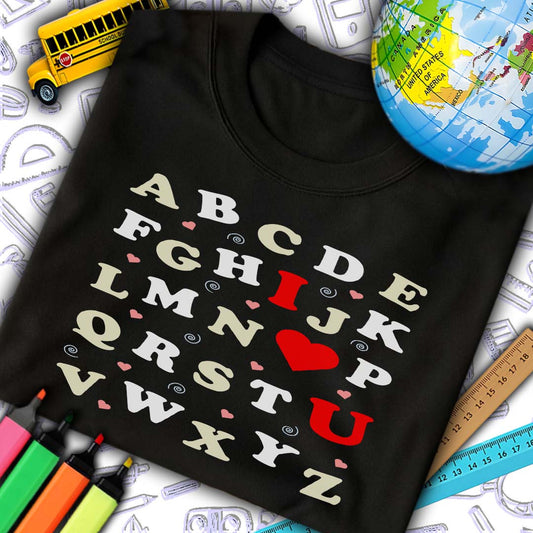 ABC I Love U T-Shirt