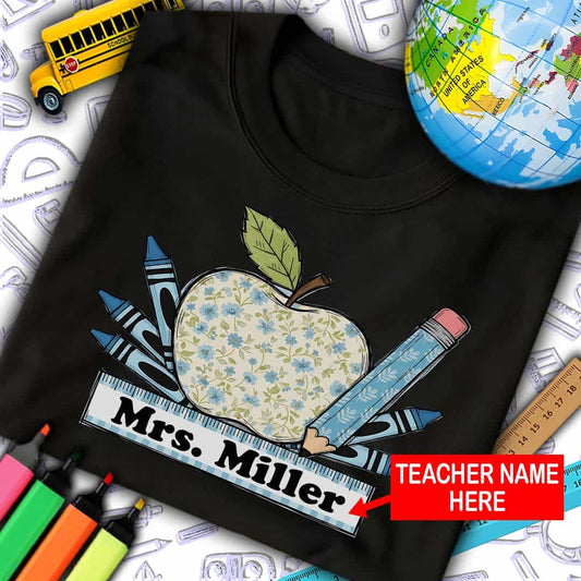 Custom Apple Name T-Shirt