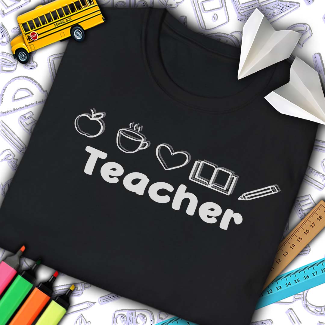 Teacher Icons T-Shirt
