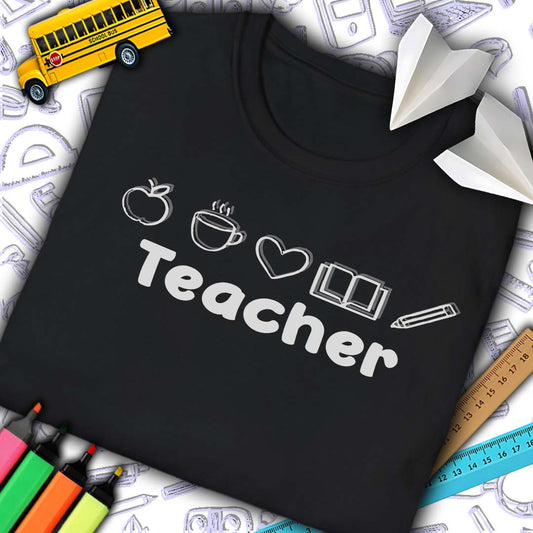 Teacher Icons T-Shirt