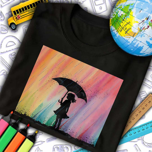Raindrops And Rainbows T-Shirt