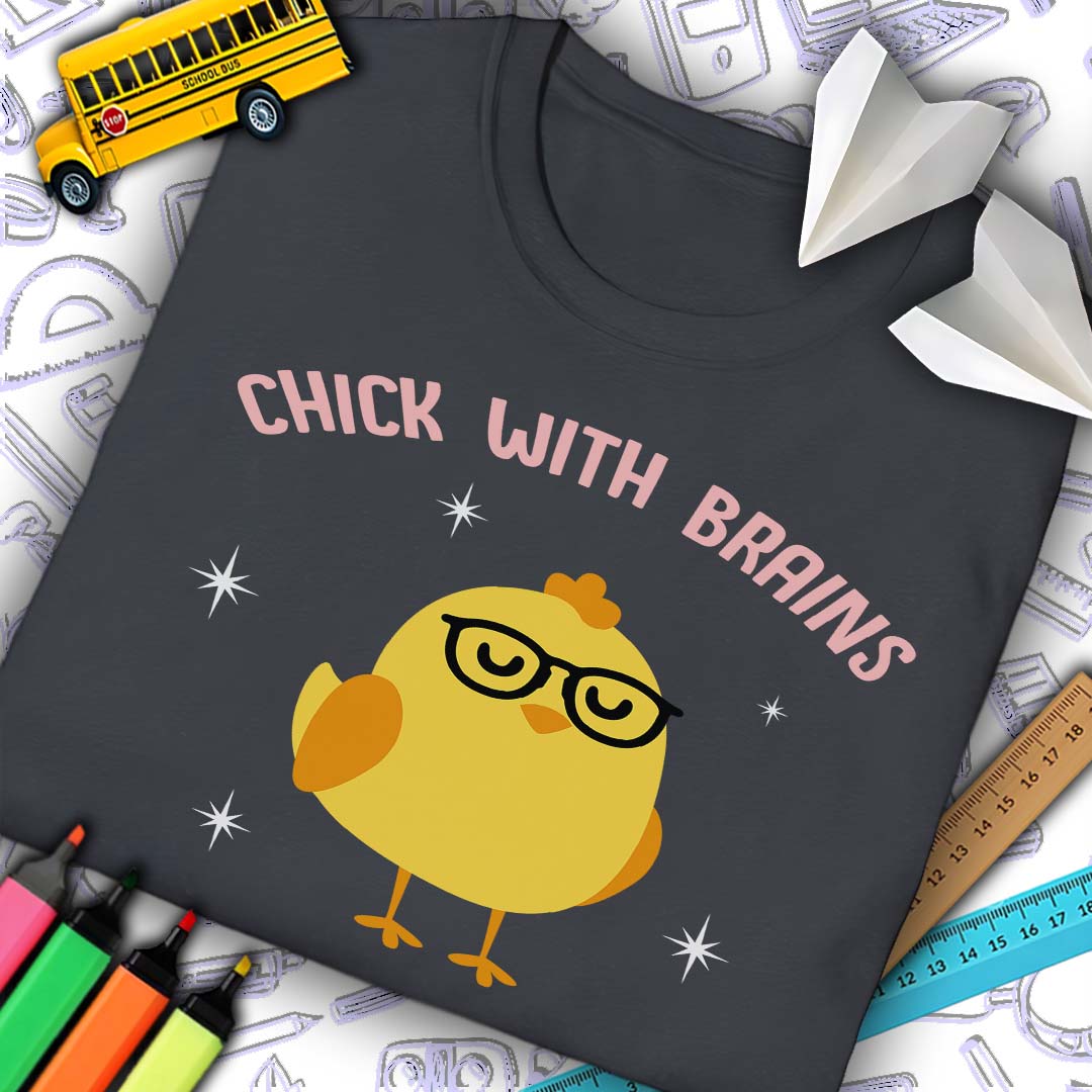 Chicks With Brains T-Shirt