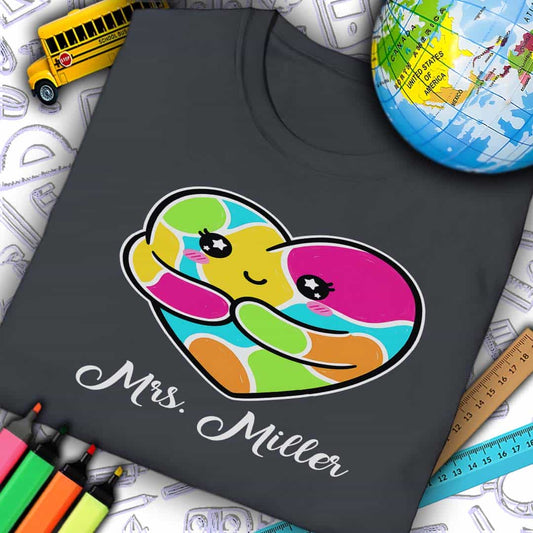 Custom Heart Hug T-Shirt