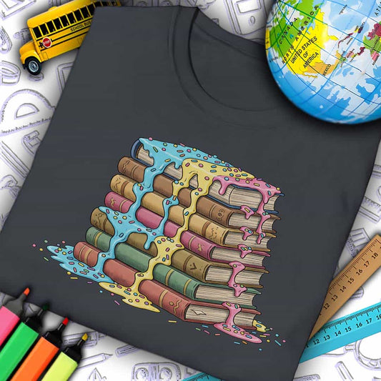 Ice Cream Books T-Shirt