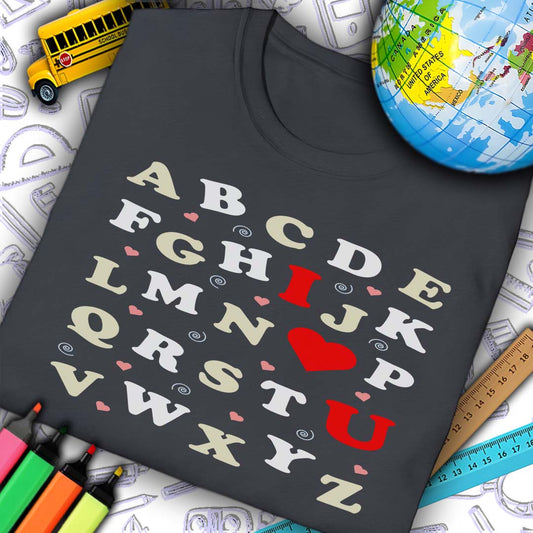 ABC I Love U T-Shirt