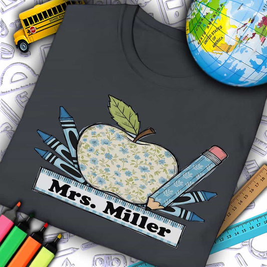 Custom Apple Name T-Shirt