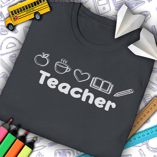 Teacher Icons T-Shirt