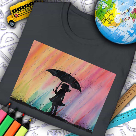 Raindrops And Rainbows T-Shirt