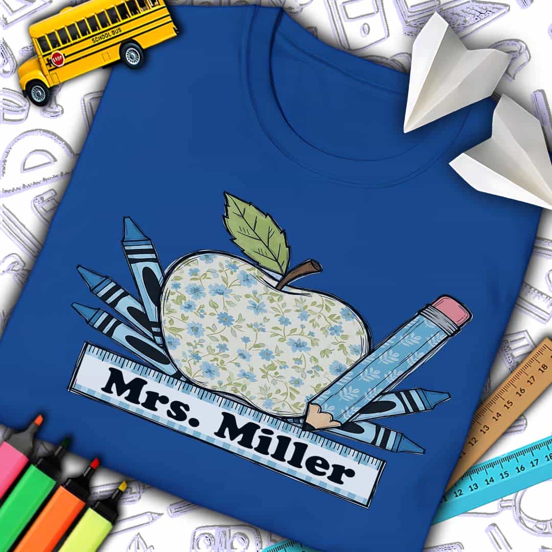 Custom Apple Name T-Shirt
