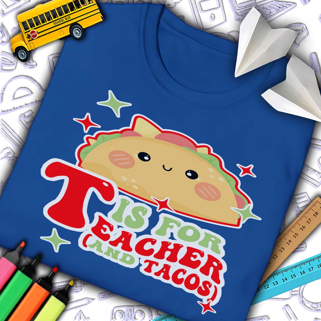 Teacher And Tacos T-Shirt