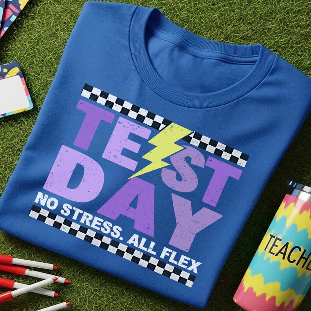Test Day Don't Stress T-Shirt