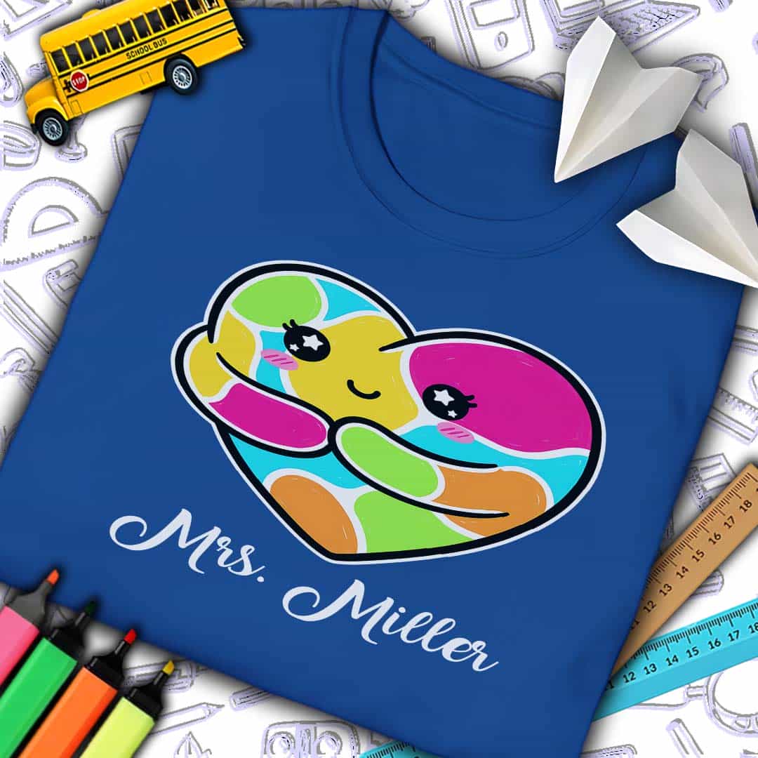 Custom Heart Hug T-Shirt