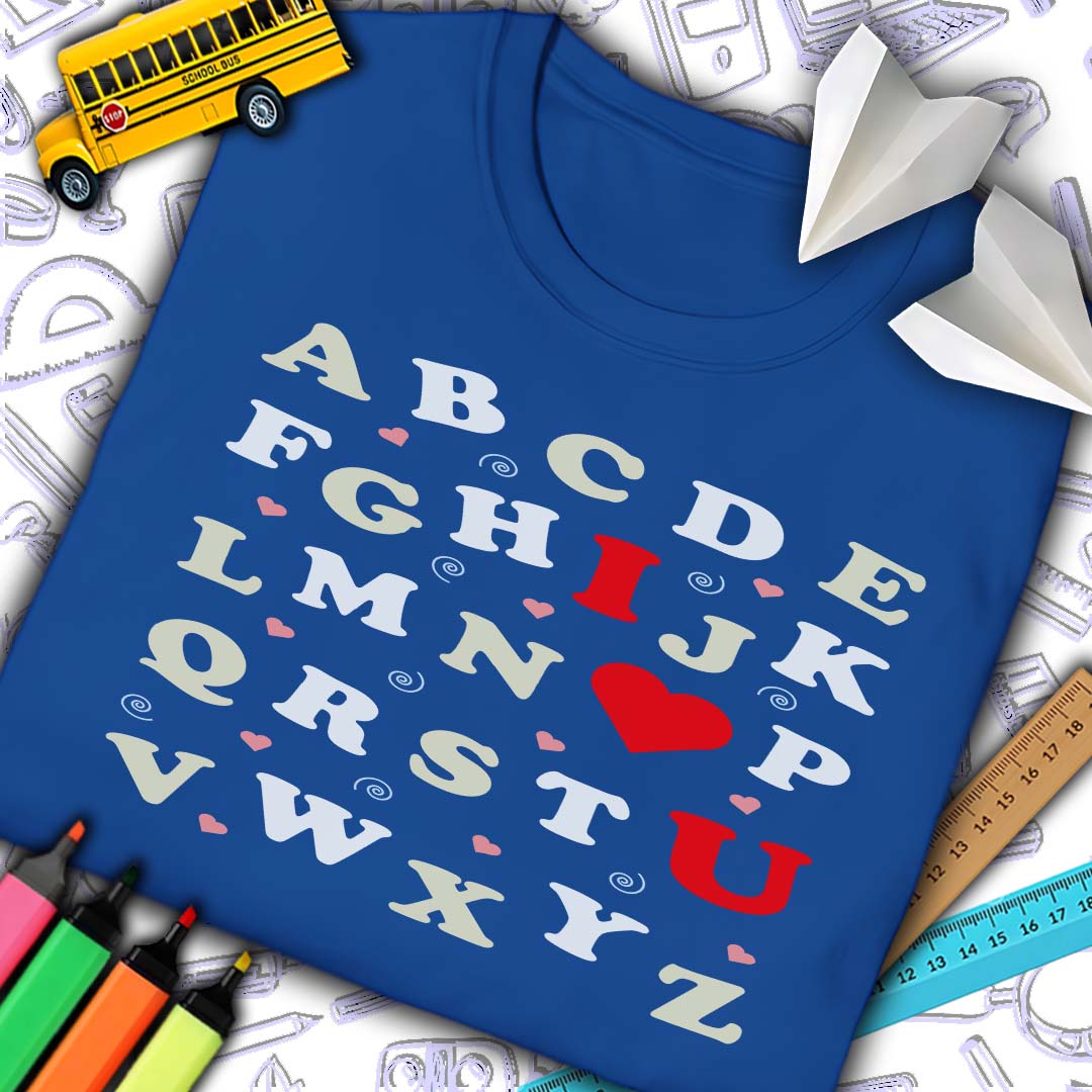 ABC I Love U T-Shirt
