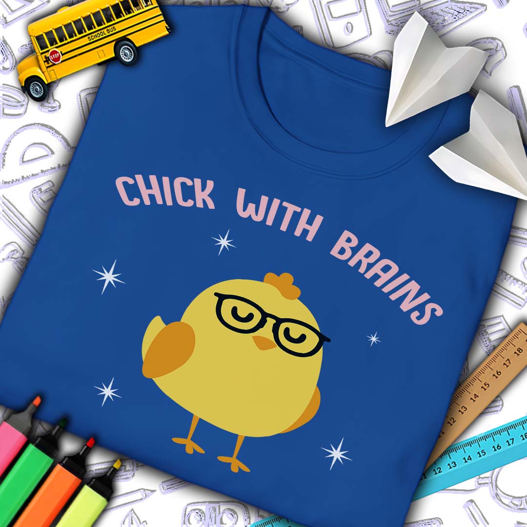 Chicks With Brains T-Shirt