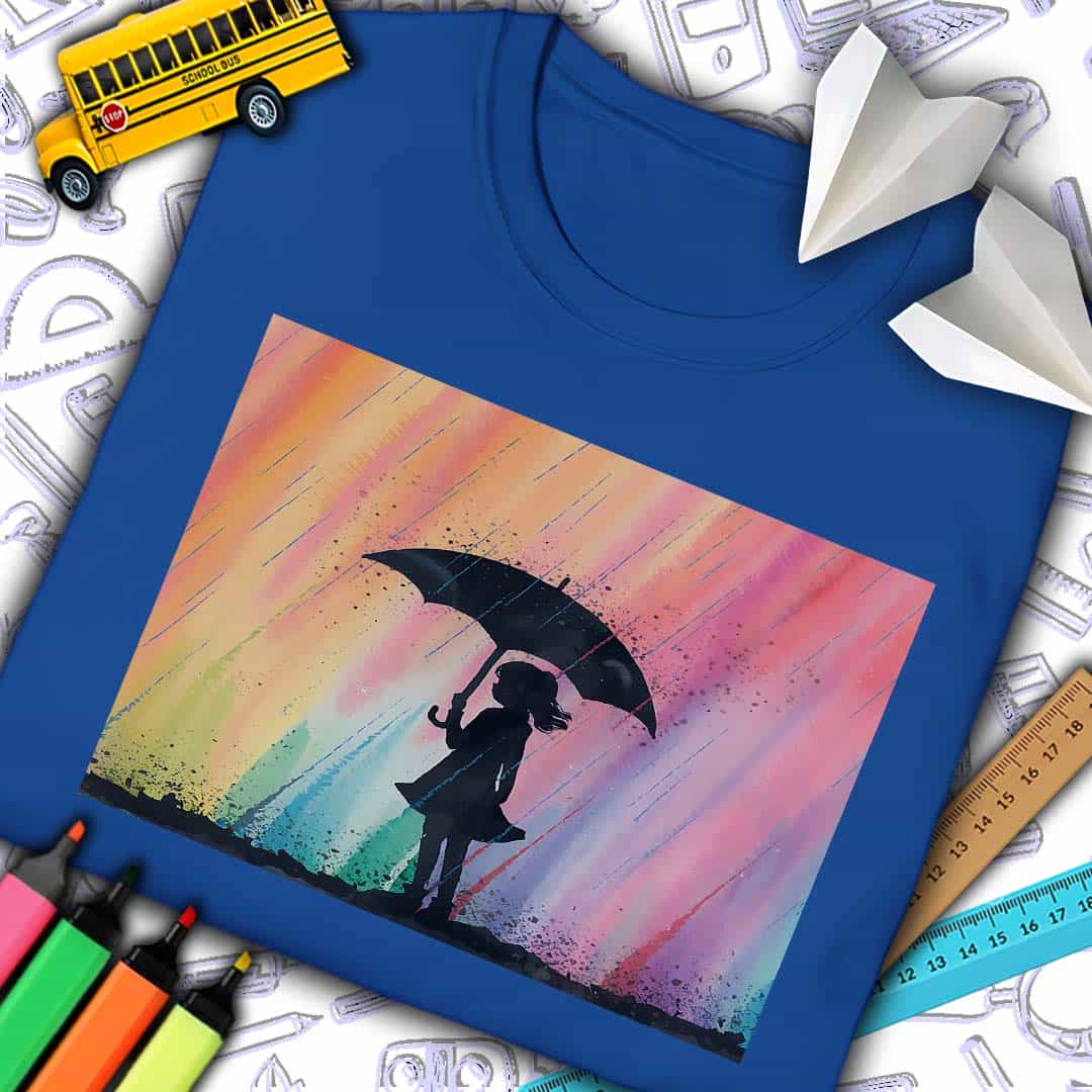 Raindrops And Rainbows T-Shirt