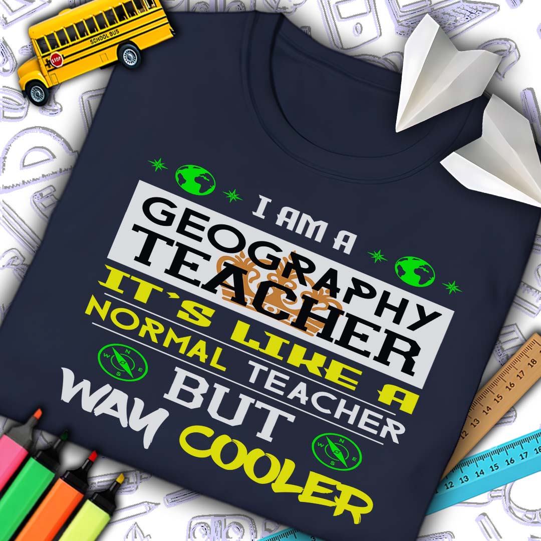 Geography Teacher T-Shirt
