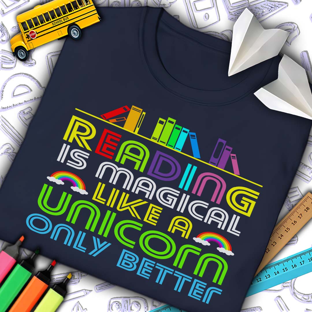 Reading Is Magical T-Shirt