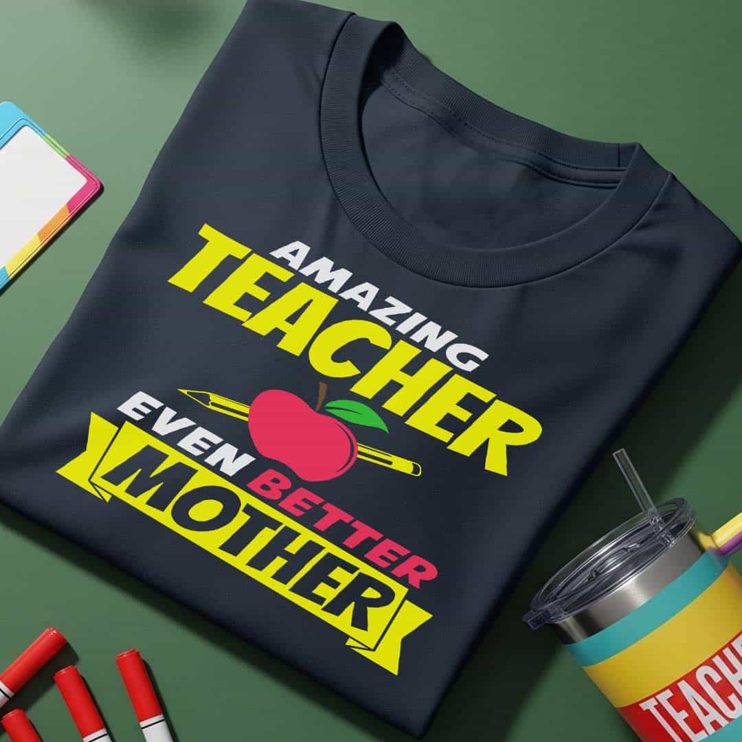 Amazing Teacher Mom T-Shirt