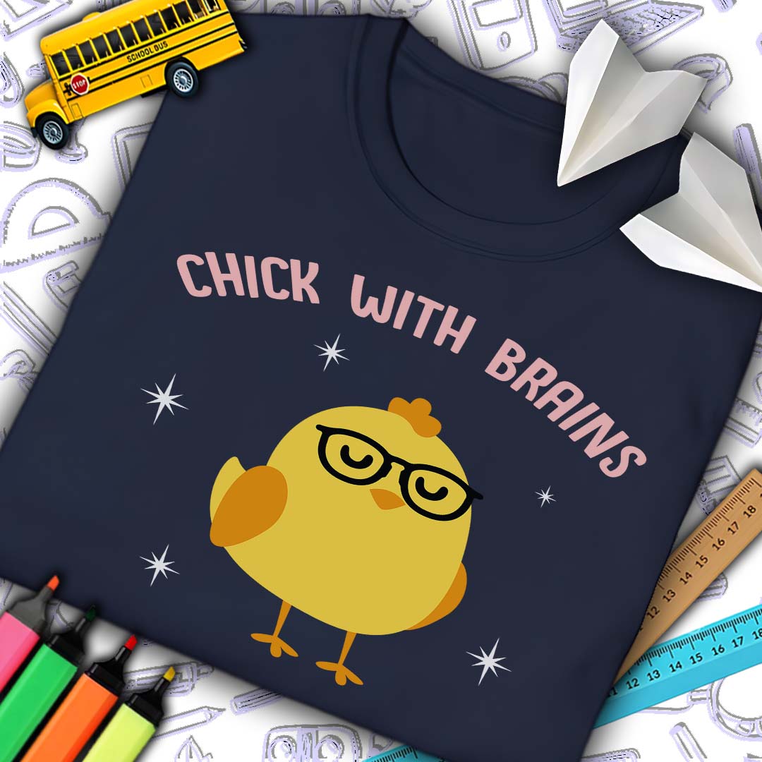 Chicks With Brains T-Shirt