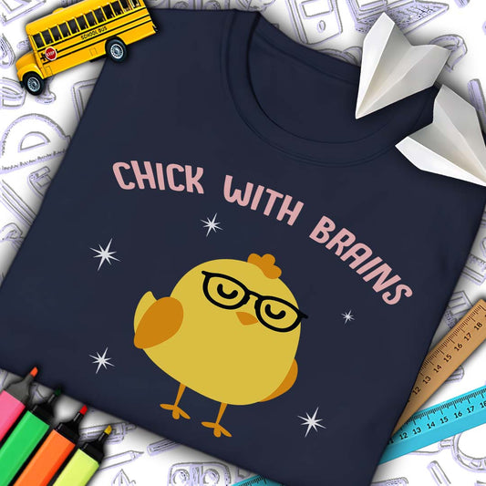 Chicks With Brains T-Shirt
