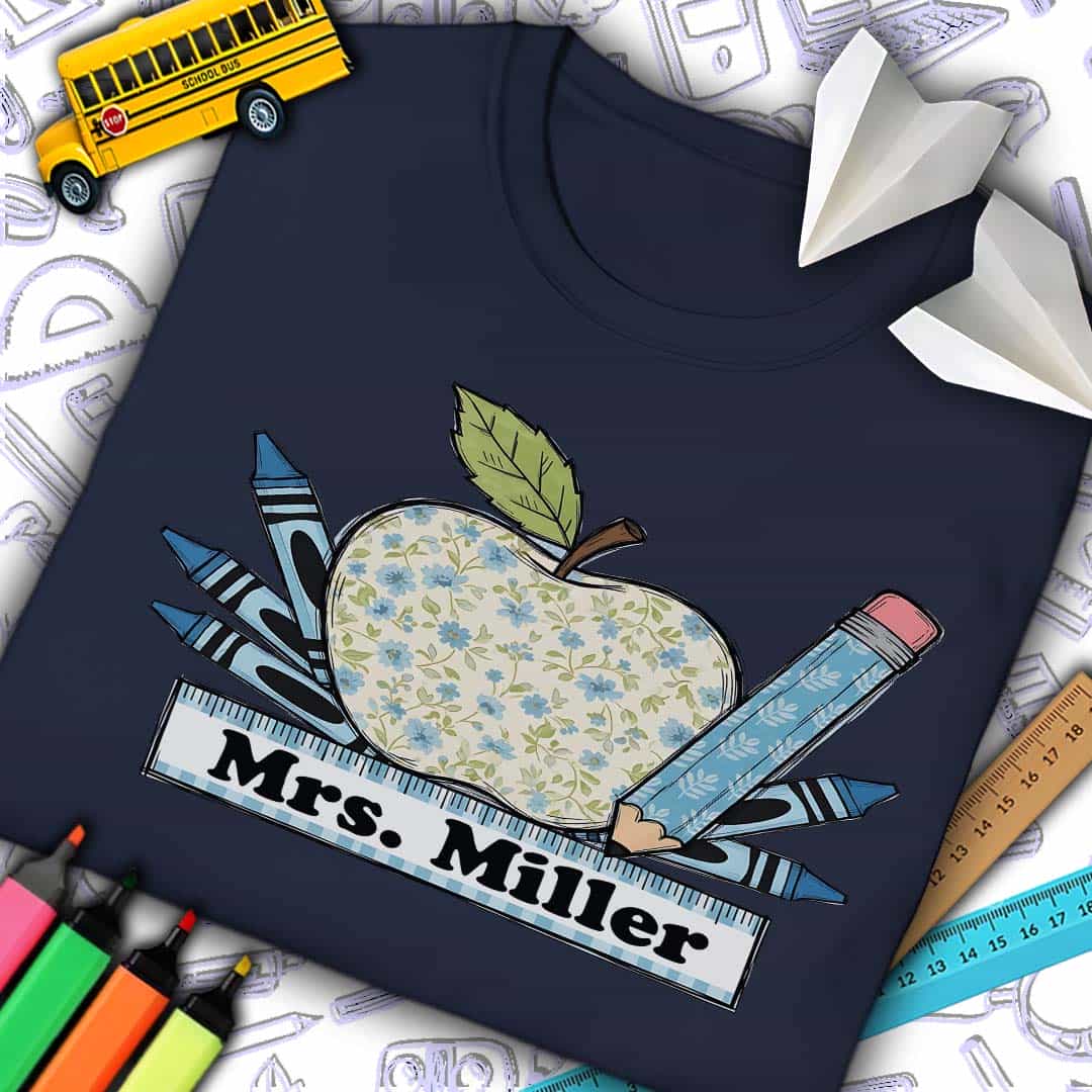 Custom Apple Name T-Shirt