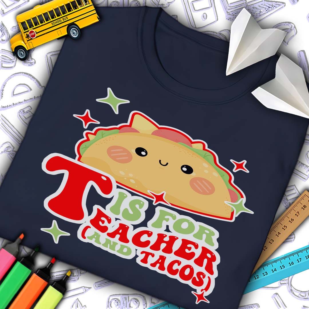 Teacher And Tacos T-Shirt
