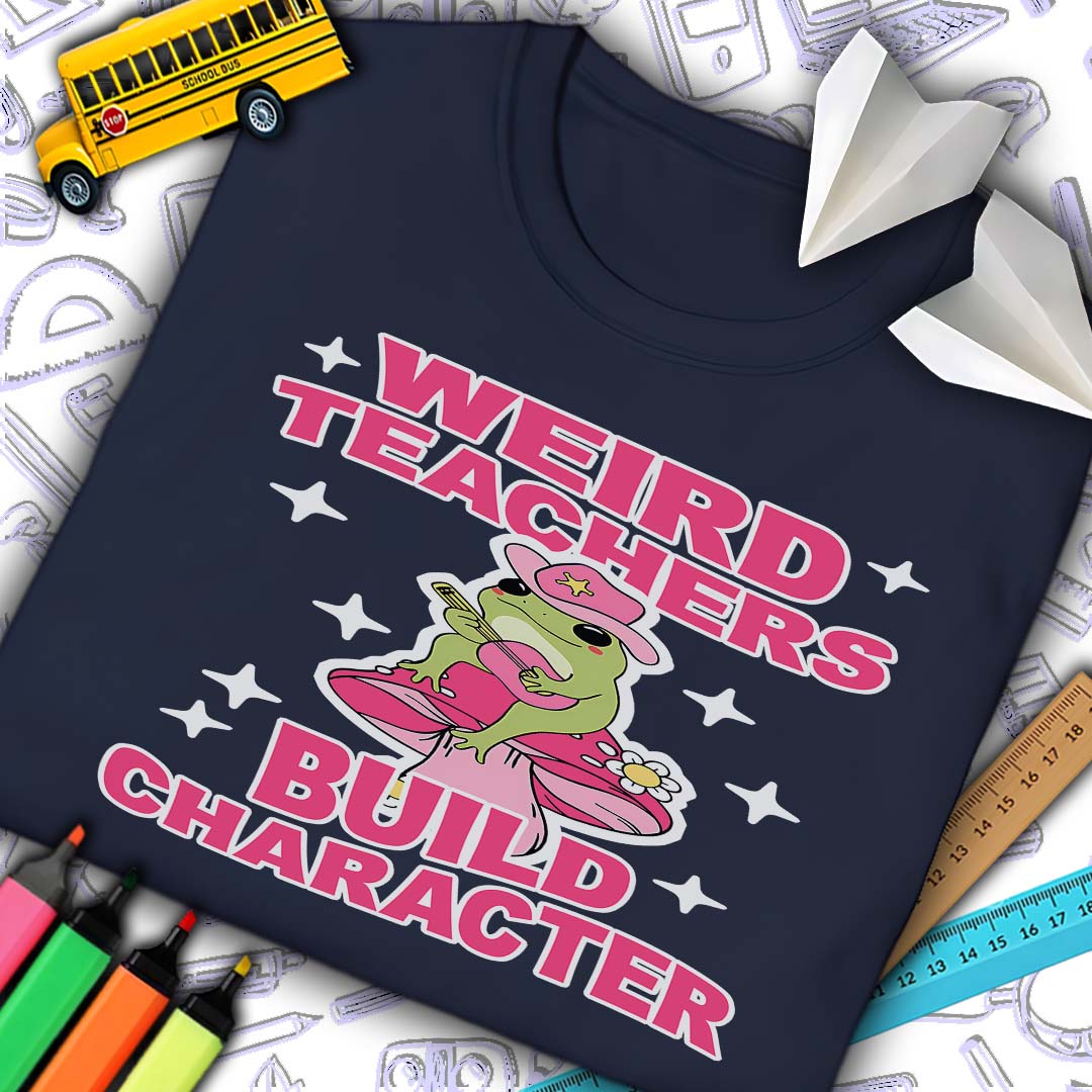 Weird Teachers Frog T-Shirt