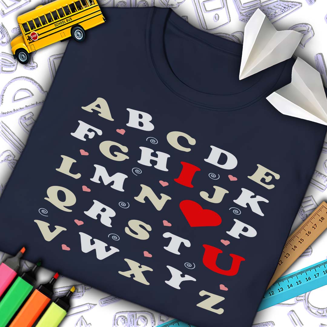 ABC I Love U T-Shirt
