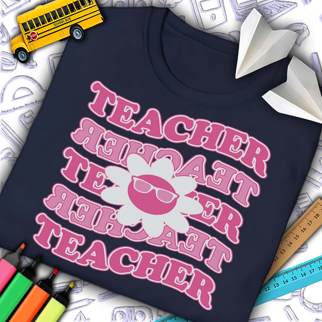 Teacher Daisy T-Shirt