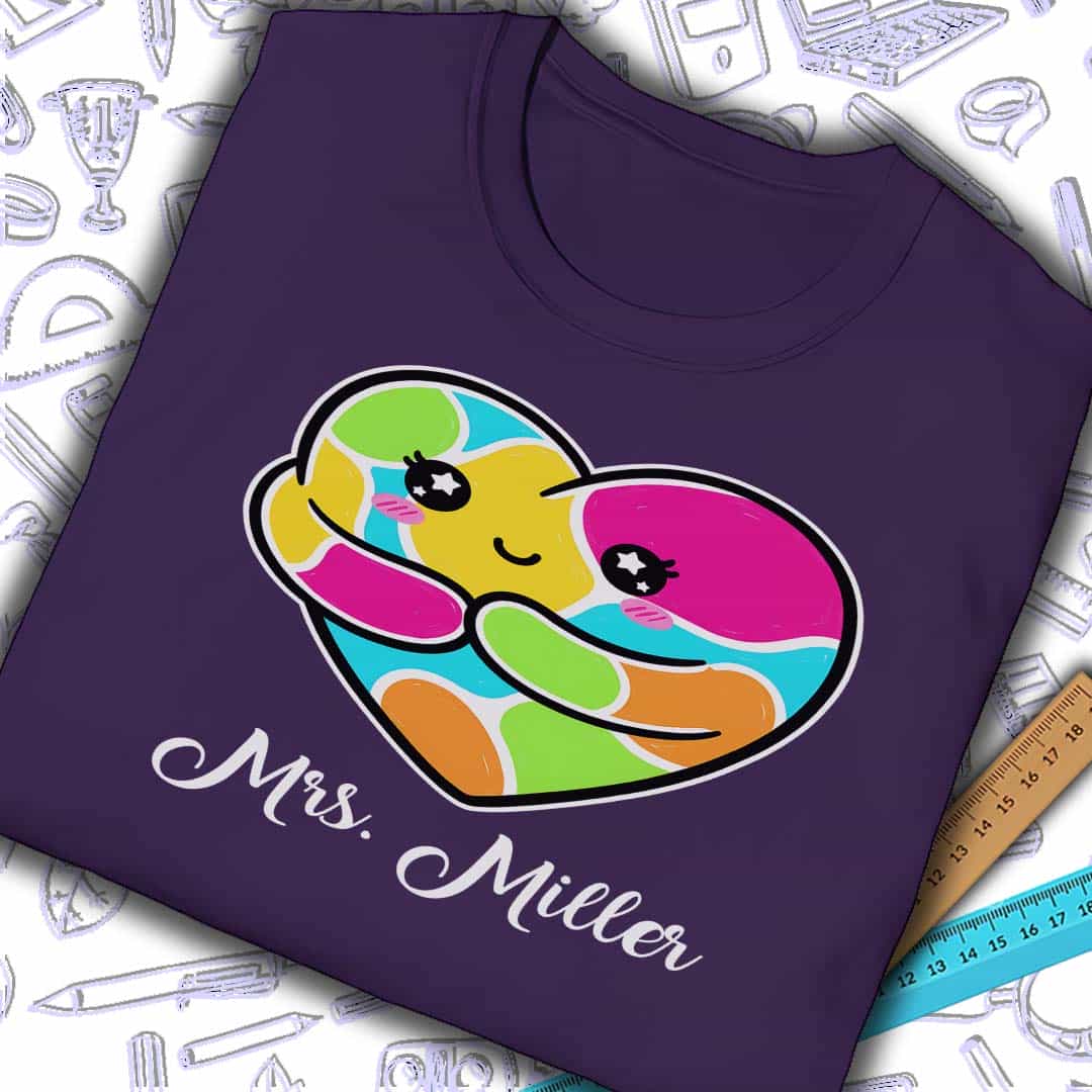 Custom Heart Hug T-Shirt