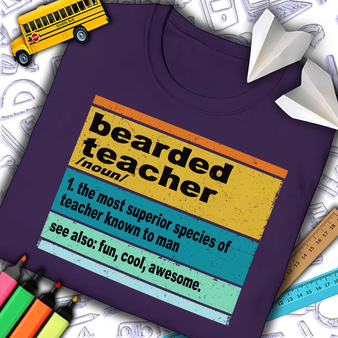 Bearded Teacher T-Shirt