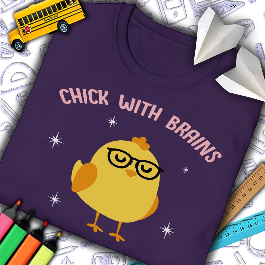 Chicks With Brains T-Shirt