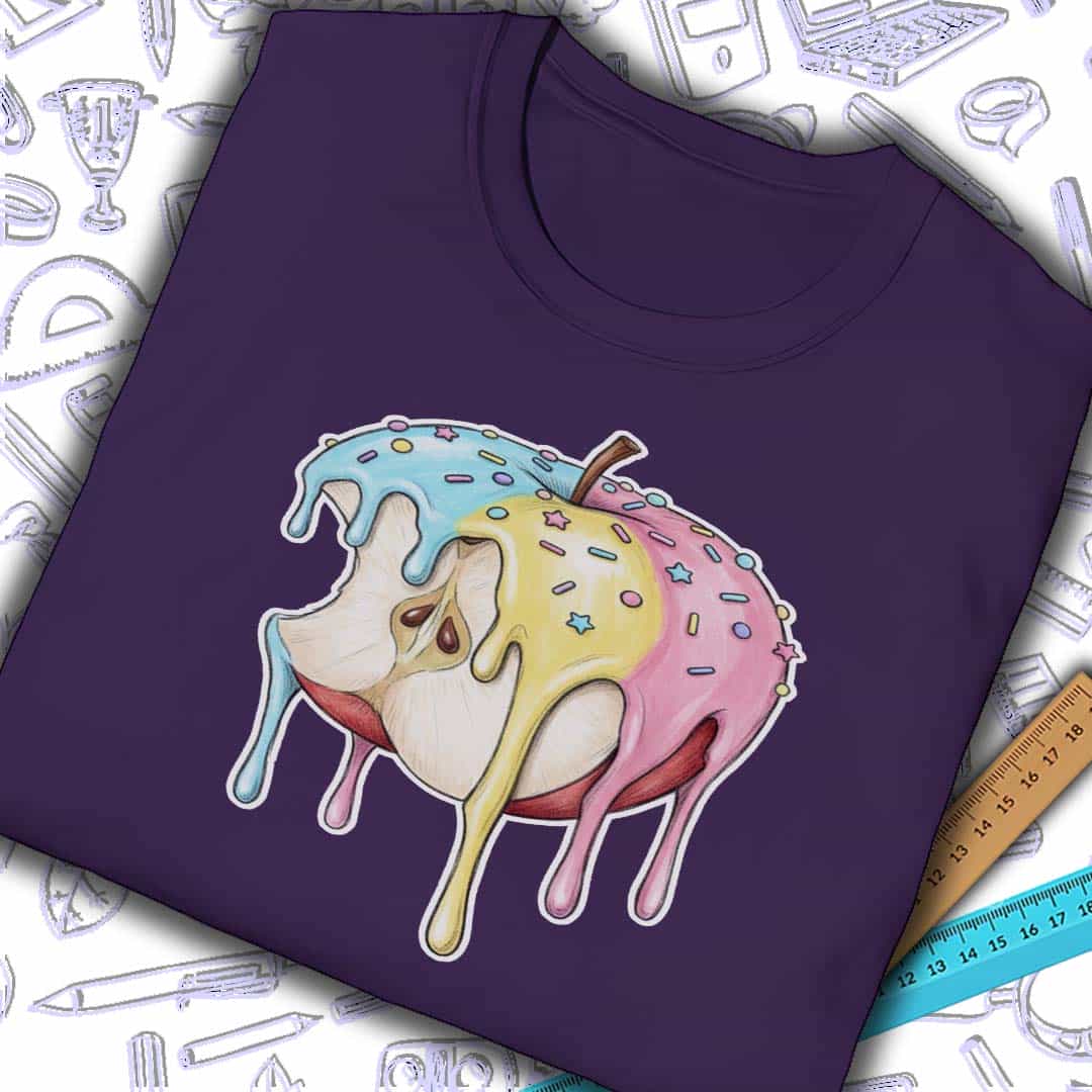 Ice Cream Apple T-Shirt