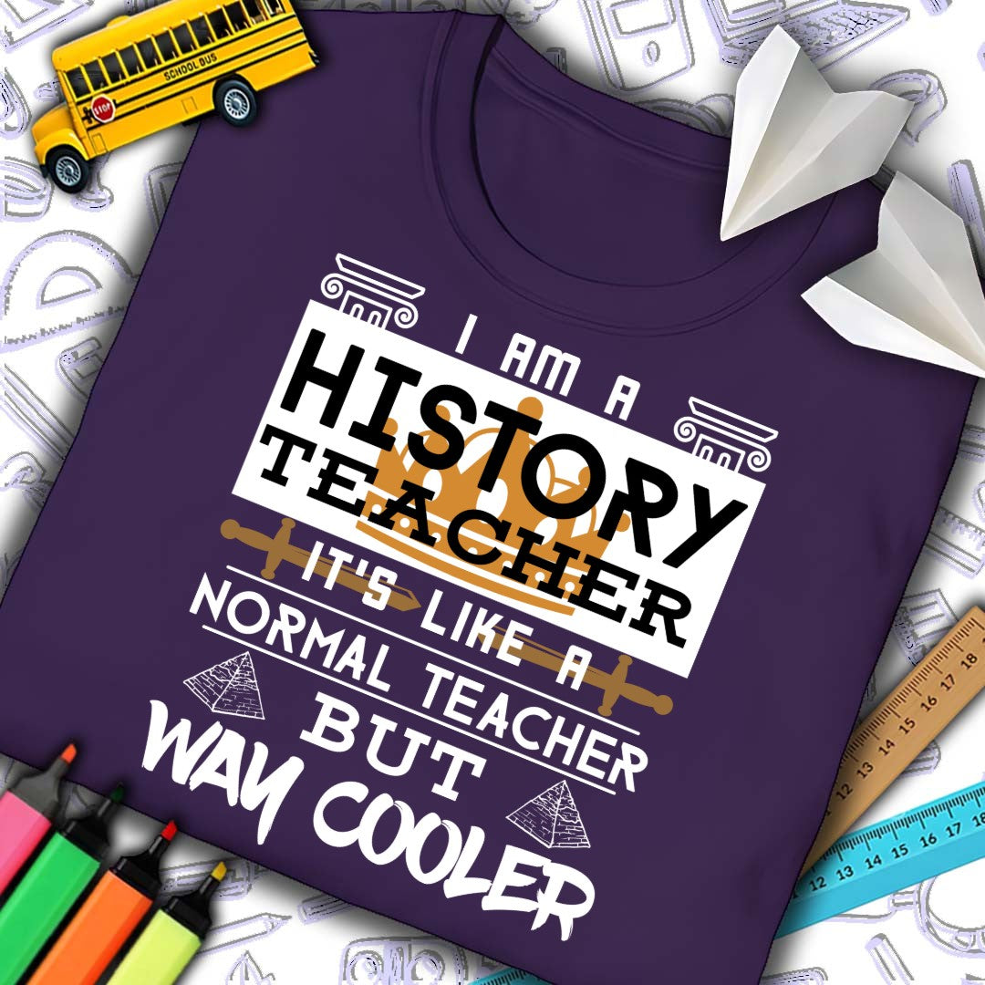 History Teacher Cooler T-Shirt