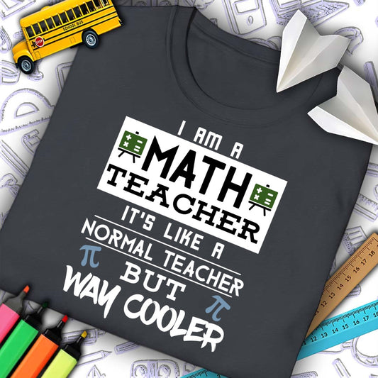 Math Teacher Cooler T-shirt
